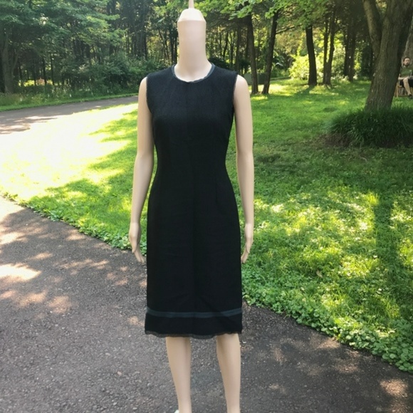 Prada Dresses & Skirts - Prada Black Wool Sleeveless dress Sz 40